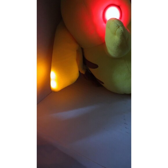 4 Pokemon Plush Bundle Pikachu w/sound, Charizard, Chikorita, Mimikyu -Pre-Loved - Picture 13 of 16